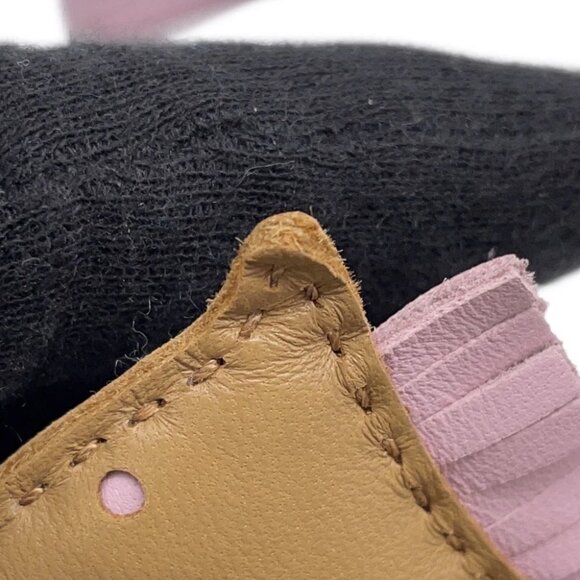 HERMES Rodeo Pegasus Bag Charm Size PM Lambskin Chai/Mauve Sylvestre/Menthe - Picture 5 of 10